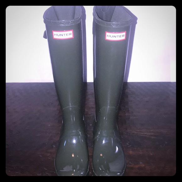 Hunter Shoes - Hunter Boots (Hunter Green)